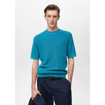 T-shirt en maille fine MANGO MAN