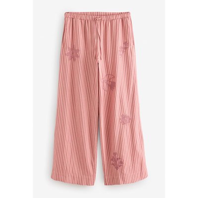Pantalon brodé à fines rayures NEXT