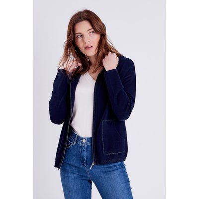 Gilet maille capuche femme La Redoute