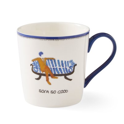Doodles Sofa So Good Mug KIT KEMP FOR SPODE