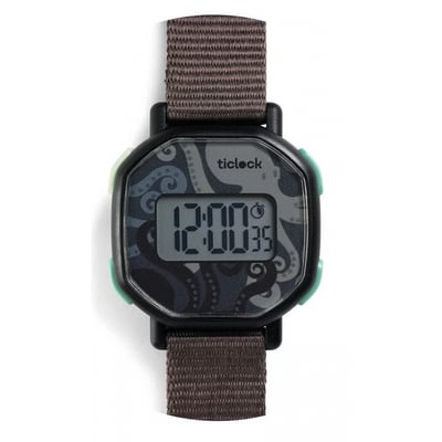 Montre digitale Black Octopus DJECO