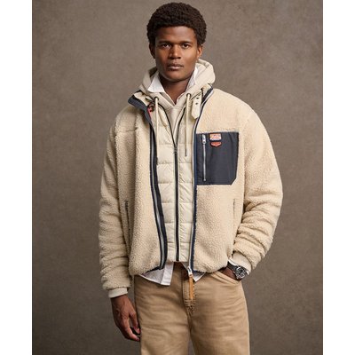 Polaire rétro vintage entièrement zippée SUPERDRY