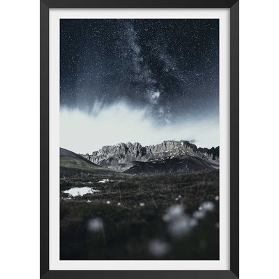 Affiche paysage la tête dans les etoiles HEXOA