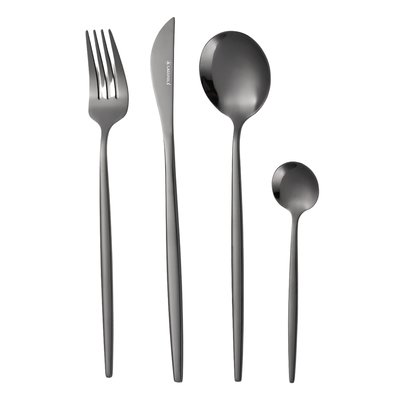Ménagère 24 pièces - "splend noir" LAGUIOLE CUISSON