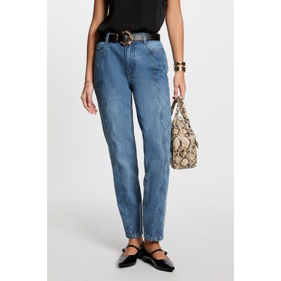 Jeans slim détails matelassés MORGAN
