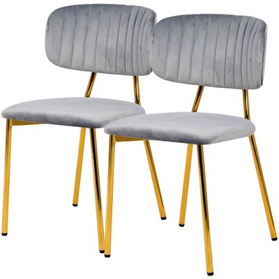 Chaise en tissu, lot de 2, Giselle ARTE ESPINA