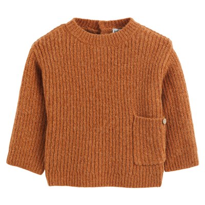 Chunky Knit Jumper/Sweater with Crew Neck LA REDOUTE COLLECTIONS