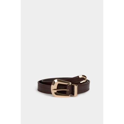 Ceinture croco MORGAN