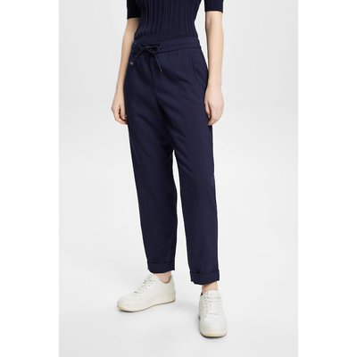 Drawstring Straight Trousers ESPRIT