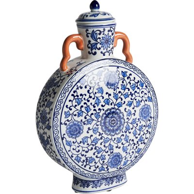 Vase en céramique, style oriental, S.plitz RECOLLECTION