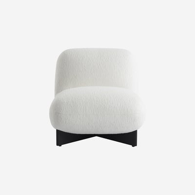 Fauteuil droit tissu acrylique SKOPI HABITAT