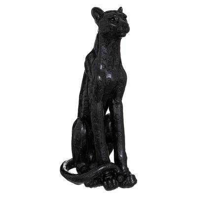 Statuette léopard artificiel ATMOSPHERA