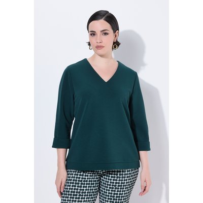 T-shirt manches 3/4 et décolleté en V ULLA POPKEN