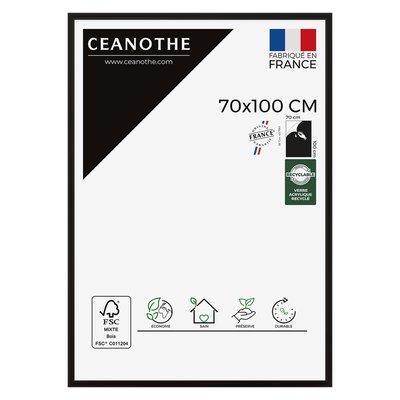 Cadre Photo Exposition 70x100 Cm Bois Massif Fsc ESSENTIEL CEANOTHE
