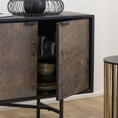 Buffet en métal  CLAUDINE MADE IN MEUBLES 
