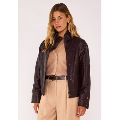 Maison 123 VESTE CHARLY BL CUIR Maison 123