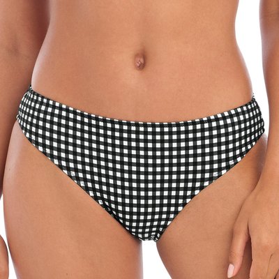 Bas de maillot de bain imprimé vichy CHECK IN FREYA SWIM