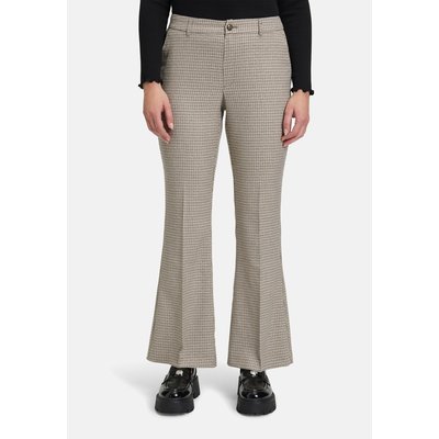 Pantalon en toile à plis repassés CARTOON