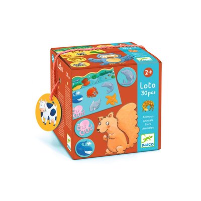 Jeu éducatif Loto des animaux DJECO