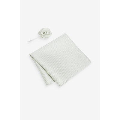 Pochette et épingle de col mariage NEXT