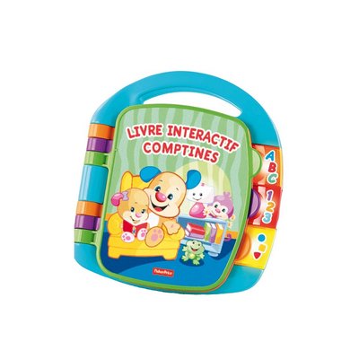 Livre Interactif Comptine FISHER PRICE