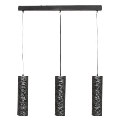 Suspension trio en métal cylindrique Linéaire AUBRY GASPARD