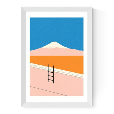 Fuji pool by Rosi Feist Print EAST END PRINTS