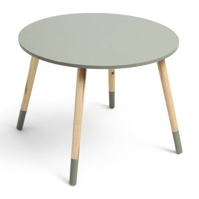 Table ronde enfant bois LE ROI DE LA JUNGLE FACTORY