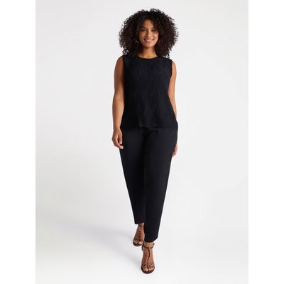 Top en georgette plissée, parfait aussi pour les occasions spéciales FIORELLA RUBINO