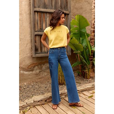 Jean imprimé denim PEYTI LA PETITE ETOILE