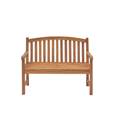 Banc de jardin en teck huilé 2 places  BALI BERAH GETAH