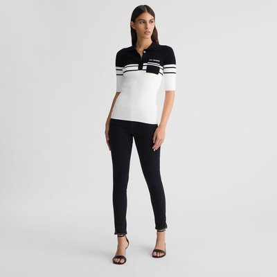 Polo en maille à rayures LIU JO