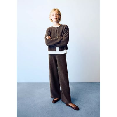 Pantalon droit maille MANGO KIDS