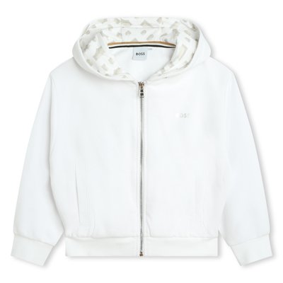 Cardigan molletonné à capuche BOSS KIDSWEAR
