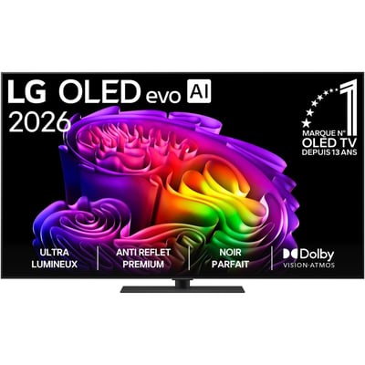TV OLED 65G6 (2026) 65" (164 cm) 4K Ultra HD - Expérience Cinéma & Gaming, 120Hz, anti-reflet LG