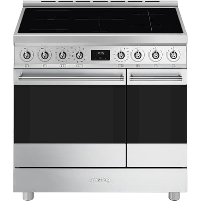 Piano de cuisson induction 5 feux 90 cm C92IP SMEG
