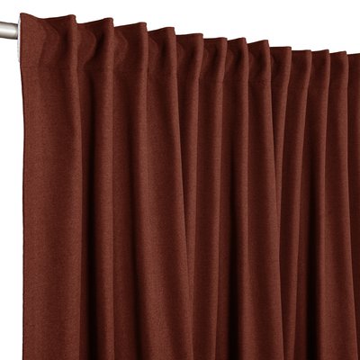 Rideau occultant thermique	en	polyester à galon fronceur RAGNAR INSPIRE