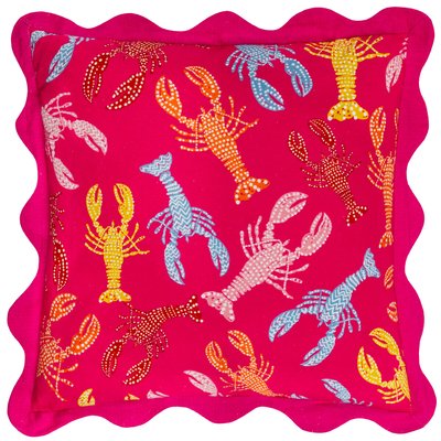 Crustaceans Animal Scalloped Cushion FURN.