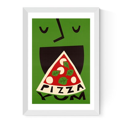 Yum Pizza by Fox and Velvet Print EAST END PRINTS