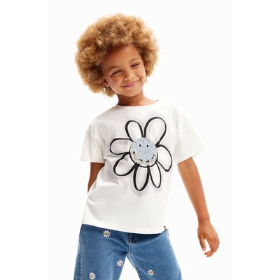 T-shirt Smiley Originals ® paillettes DESIGUAL