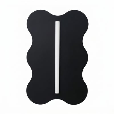 Applique murale Acier Noir S14d 1 Klover EDEN