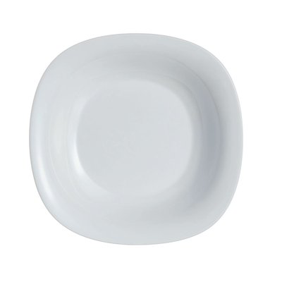 Assiette creuse grise 22,8 x 21,2 cm Carine - Luminarc LUMINARC