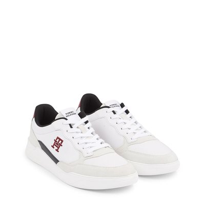 Elevated Cupsole Leather Trainers TOMMY HILFIGER