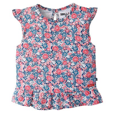 Blouse fleurie clothilde SUCRE D'ORGE
