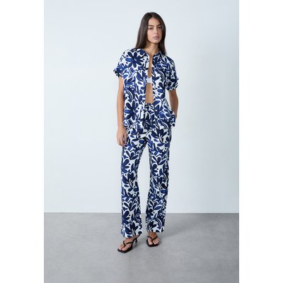 Pantalon coupe droite à motifs ENESSA IMP ETAM