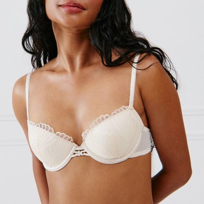 Soutien-gorge push-up en broderie WETLOOKIZ UNDIZ