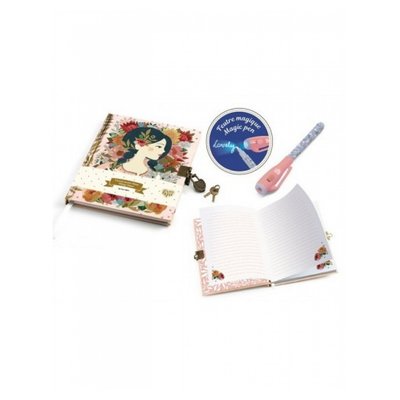 Carnet secret avec feutre magique Oana DJECO