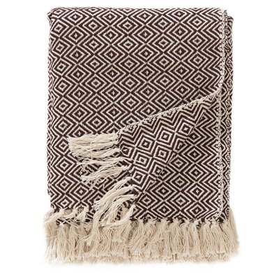 Plaid en coton tissé main JASMIN BENUTA 