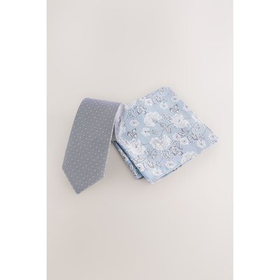 Cravate et pochette ensemble NEXT
