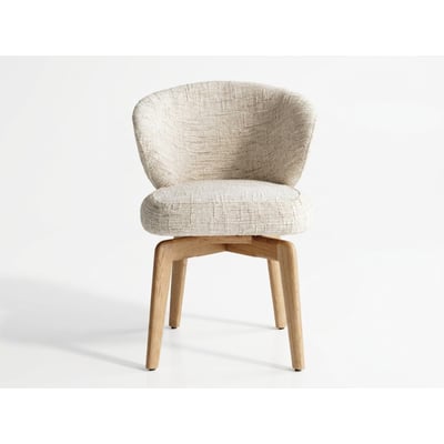 Lot de 2 chaises tissu texturé, ANNE BOBOCHIC